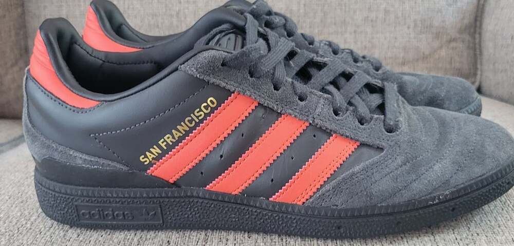 Adidas Busenitz Pro San Francisco Carbon Collegiate Orange GW3111